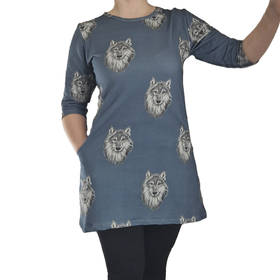 AAVA tunika SUSI 3/4 hihainen, taskuilla,  S, M, XL