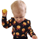 KUURA body HILLAT musta 50-86cm