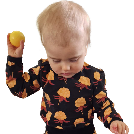 KUURA body HILLAT musta 50-86cm