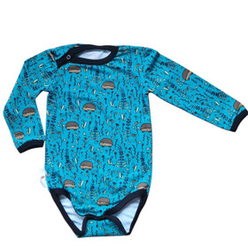 KUURA body SIILINIITTY turkoosi 62, 68, 80 ja 86cm joustocollege
