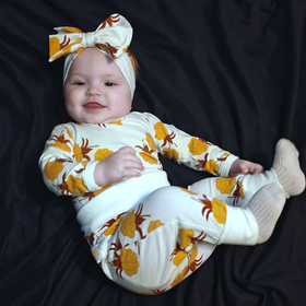 LOUNA housut HILLAKRANSSI 50-86cm trikoo 