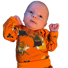 KUURA body KETUNLEIPÄÄ oranssi 50-86cm 