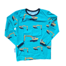 OTSO paita Kaivurit merenvihreä 122/128 ja 134/140cm