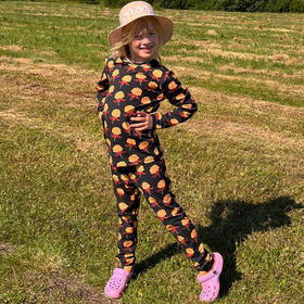 HUURRE legginssit HILLAT musta 86-152cm trikoo