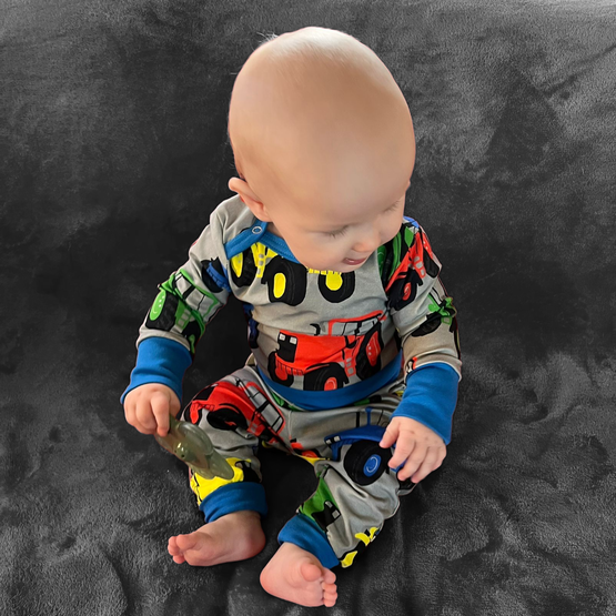 KUURA body RATTORIT harmaa/moniväri 62, 74 ja 86cm trikoo 
