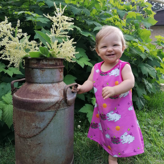 USVA liivimekko KESÄPIHA 86/92cm 