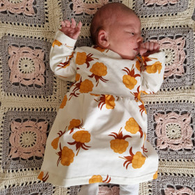 POUTA mekkobody HILLAKRANSSI 50-86cm trikoo