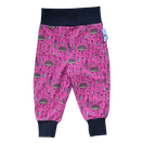 LOUNA housut SIILINIITTY pinkki 74cm joustocollege 