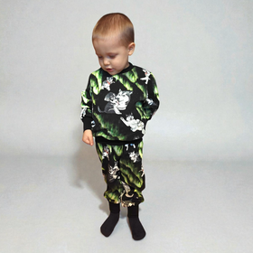 PAJU oloasu / pyjama HUSKYT JA REPOSET 86-152cm 