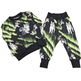 PAJU oloasu / pyjama HUSKYT JA REPOSET 86-152cm 