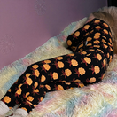 PAJU oloasu / pyjama HILLAT, musta 86-152cm 