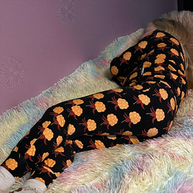 PAJU oloasu / pyjama HILLAT, musta 86-152cm 