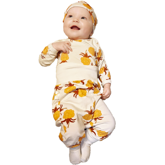 LOUNA housut HILLAKRANSSI 50-86cm trikoo 