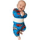 LOUNA housut HÄLYT sininen 50-86cm