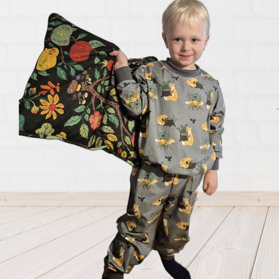PAJU oloasu / pyjama KETUNLEIPÄÄ harmaa 86-152cm 