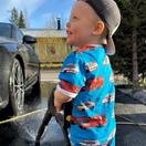 OTSO lyhythihainen paita HÄLYT 86-152cm 