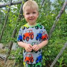 OTSO lyhythihainen paita RATTORIT harmaa 86-152cm