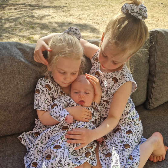 POUTA mekkobody SIILINIITTY 50-86cm trikoo