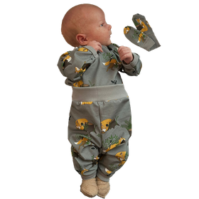 LOUNA housut KETUNLEIPÄÄ harmaa 50-86cm