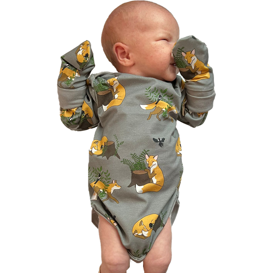 KUURA body KETUNLEIPÄÄ harmaa 50-86cm 