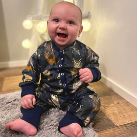 LUMI haalari YÖPÖLLÖT 50-86cm  trikoo 