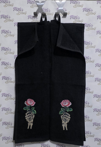 Last Rose - TiXu's BlinG Towel Collection