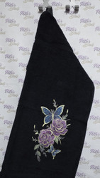 Puutarhan Lumo - Perhoset & Ruusut - TiXu's BlinG Towel Collection