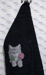 Kitty Love Rose - TiXu's BlinG Towel Collection