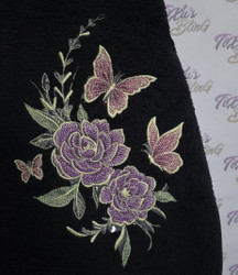 Puutarhan Lumo - Perhoset & Pionit - TiXu's BlinG Towel Collection