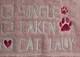 Single, taken, cat Lady käsipyyhe - TiXu's BlinG Towel Collection