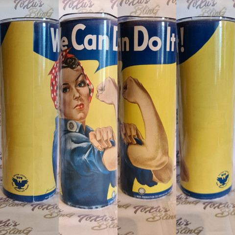 We Can Do It - Skinny termari 20 oz
