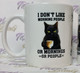 Cats & Coffee with Cattitude - TiXu's BlinG Mug Collection