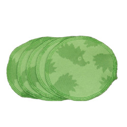 Pesulaput 5 kpl setti bambuneulos siili lime