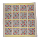 Puuvillapeitto Ajoneuvot beige 55x55 cm