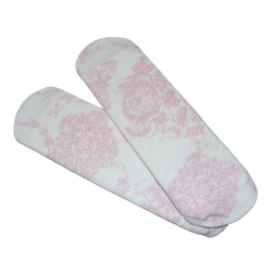 Normaaliside trikoo kuviot valko-roosa