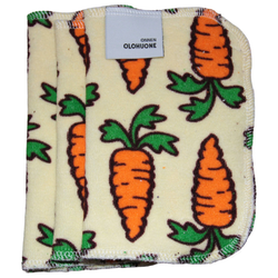 Kestotiskirätti 3 kpl setti joustofroteeta Porkkana