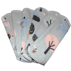 Pikkuhousunsuojat SENSITIVE 6 kpl setti flanelli nro 48