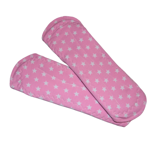 Megaside trikoo Minitähti vaaleanpunainen