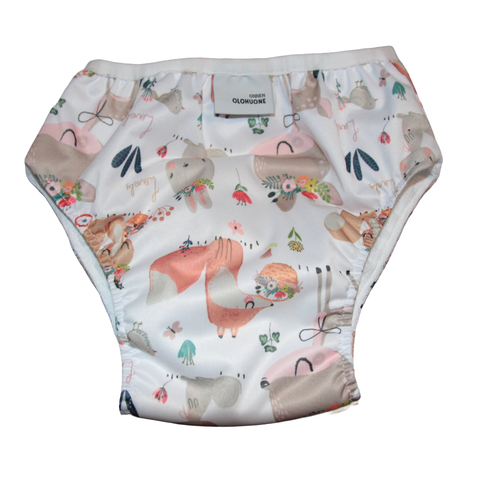 L 10-16 kg Royalkestot kuivaksiopetteluhousut Pupu ja kettu coolmax