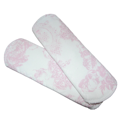 Pikkuhousunsuoja trikoo Kuviot valko-roosa