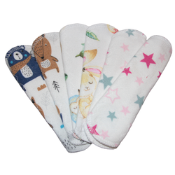 Pikkuhousunsuojat SENSITIVE 6 kpl setti flanelli nro 49