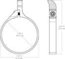 Vector Optics Continental Power Ring Throw Level