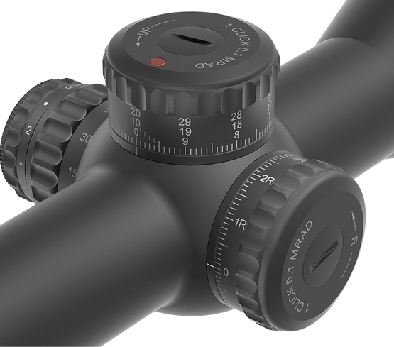 Vector Optics Continental x6 2-12x44 RAR HD FFP Scope