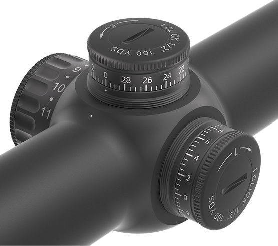 Vector Optics Continental x8 1-8x24 ED Fiber SFP Hunting Scope