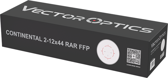 Vector Optics Continental x6 2-12x44 RAR HD FFP Scope