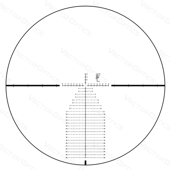 Vector Optics Continental x6 4-24x56 VEC-MBR HD FFP Scope