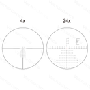 Vector Optics Continental x6 4-24x56 Coyote FDE HD FFP Scope