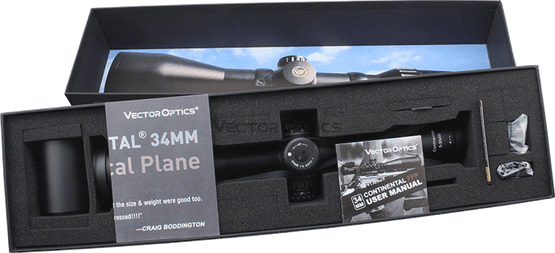 Vector Optics Continental x6 5-30x56 VEC-MBR HD FFP Scope