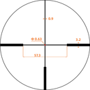 Vector Optics Continental x6 2.5-15x56 Fiber HD SFP Hunting Scope