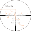 Vector Optics Continental x6 2-12x44 RAR HD FFP Scope